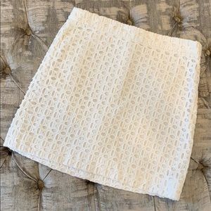 JCrew Eyelet Skirt